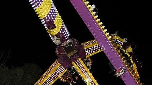 Dult: Superstimmung bei Nacht