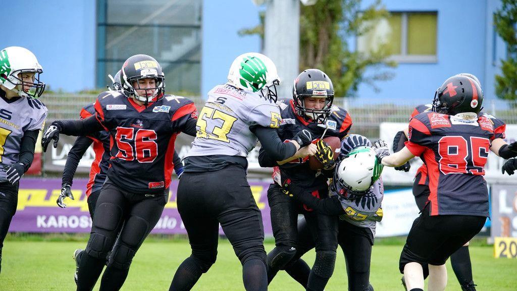 AFL: Salzburg Ducks vs. Schwaz Hammers 32:6