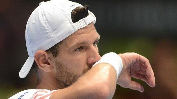Überraschend ist Jürgen Melzer am Montag in Wien ausgeschieden.