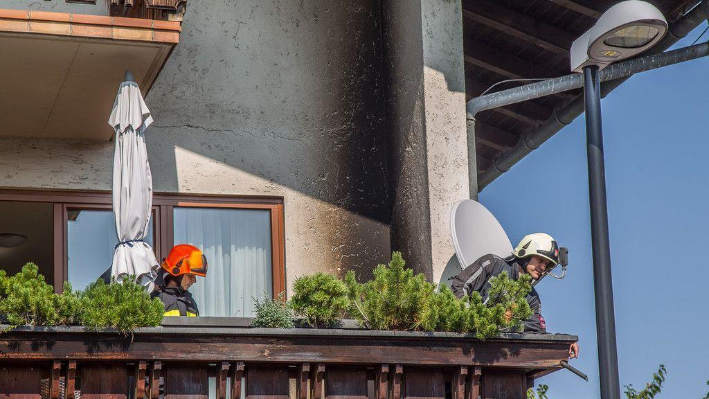 Balkonbrand in Liefering