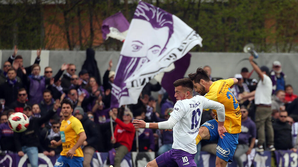 Austria Salzburg bezwingt im Stadtderby den SAK 1914.