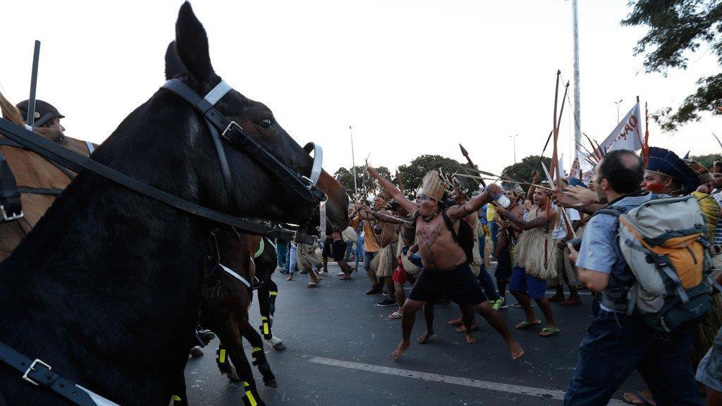 Proteste in Brasilien