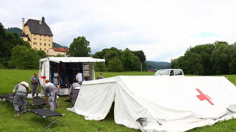 Großübung in Elsbethen