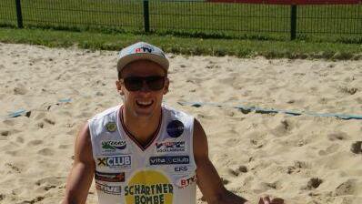 Beachvolleyball: Flo Schnetzer zeigt seinen Home-Court