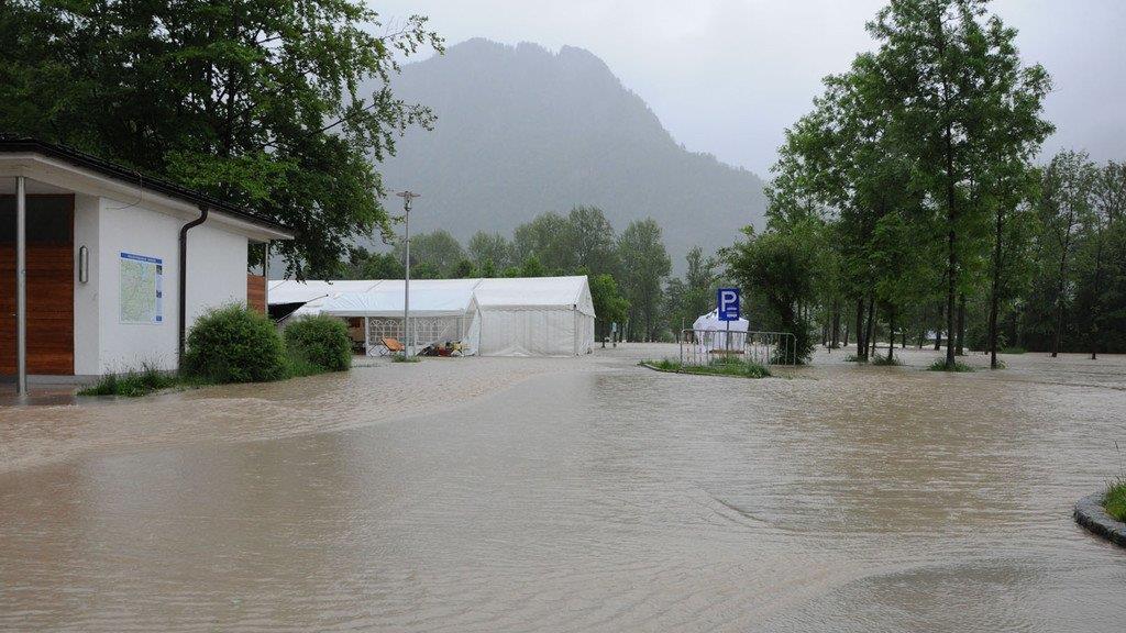Hochwasser in Ebensee, I