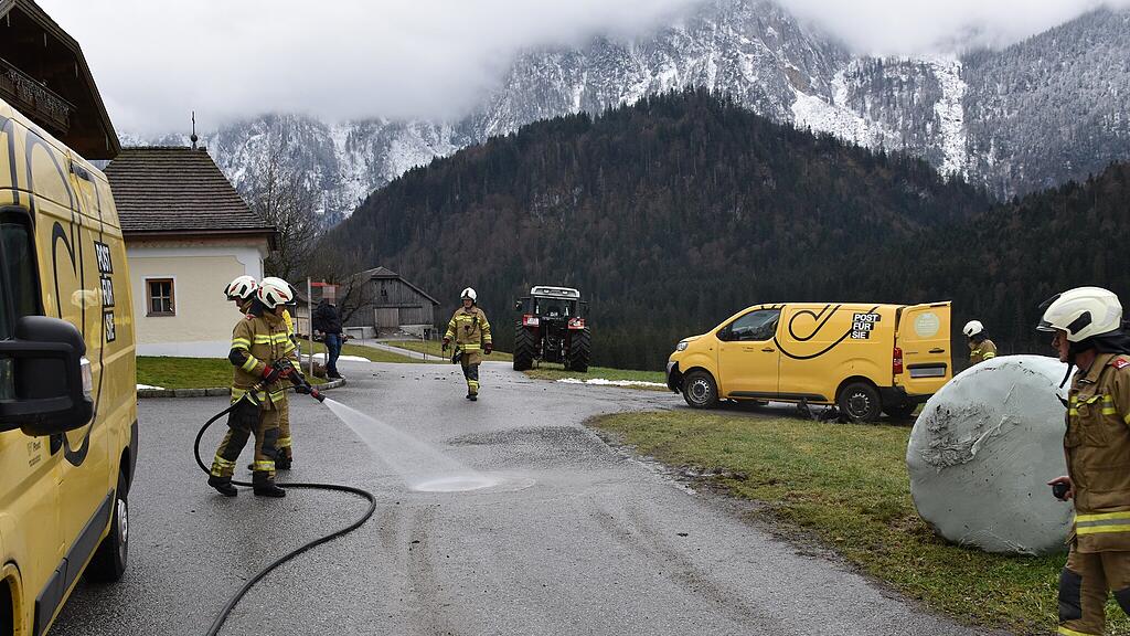 Pkw-Bergung in Abtenau