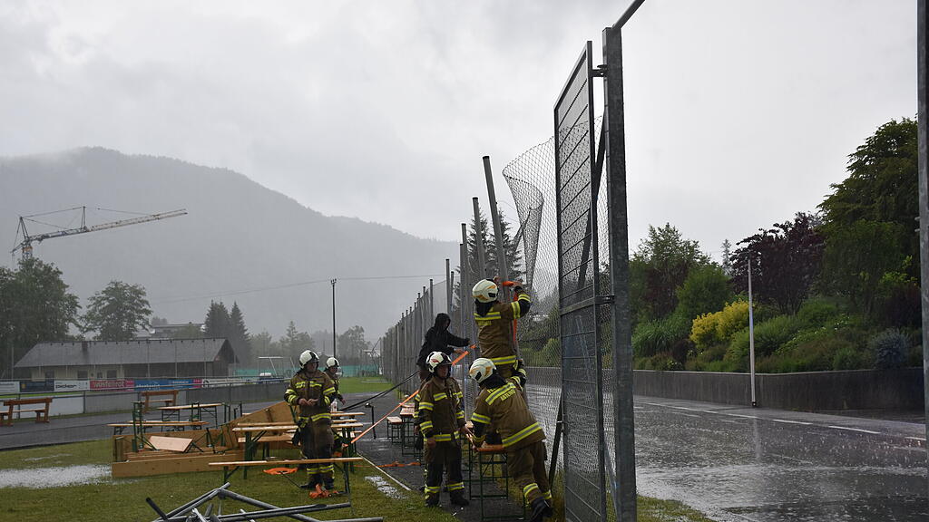 Unwetter Abtenau