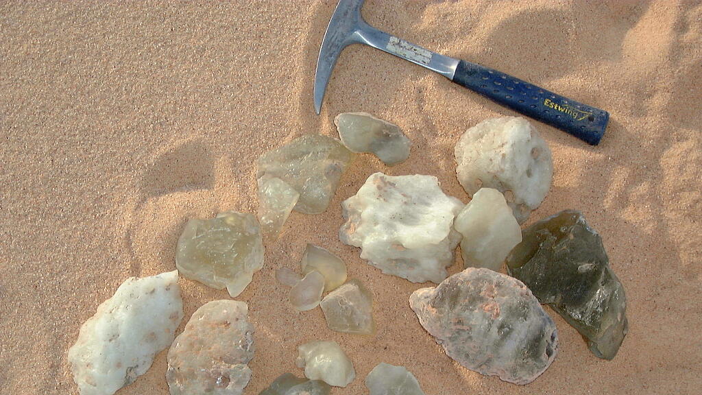 libysches wüstenglas, Ägypten, Pharaonenschmuck