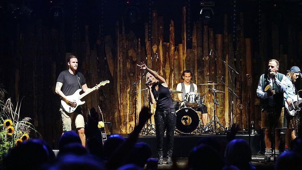 Meissnitzer Band beim HeuArt Fest in Abtenau