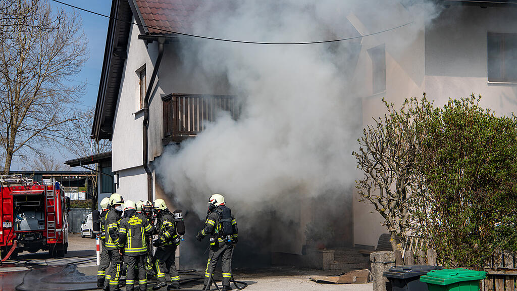 Brand Münchner Bundesstraße