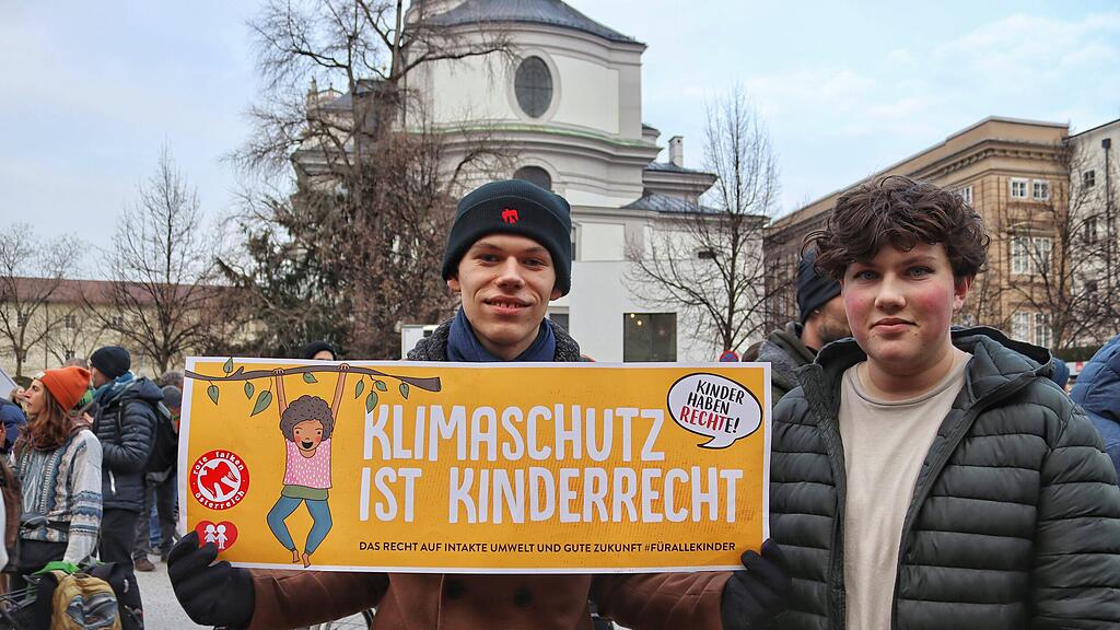 Klimastreik in Salzburg