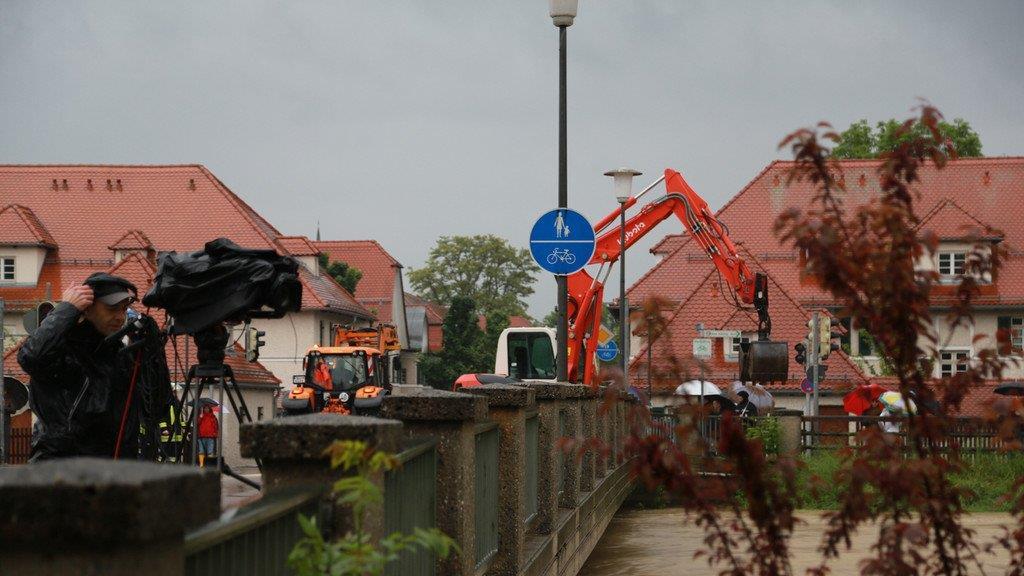 Kolbermoor: Dammbruch verhindert