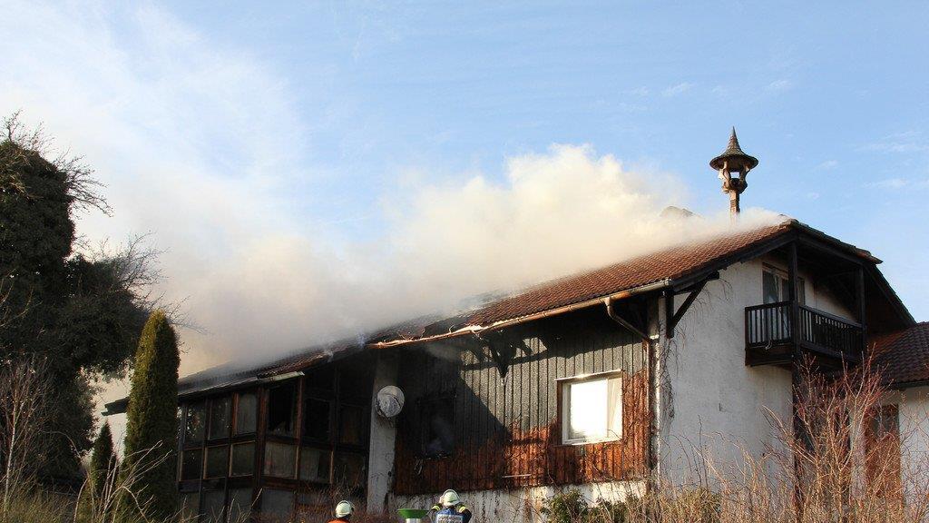 Hausbrand in Schign