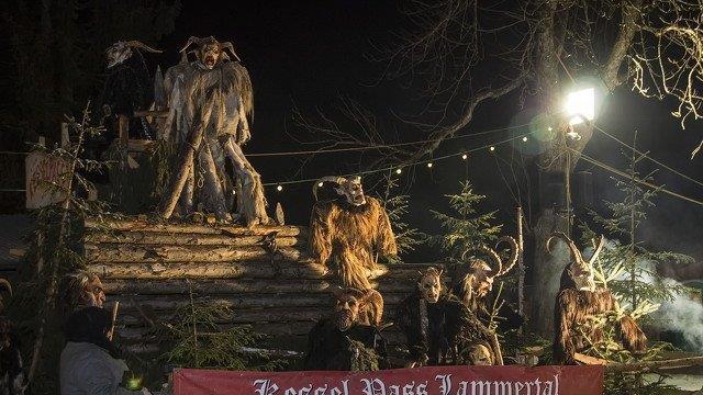 Perchtenlauf in Lungötz