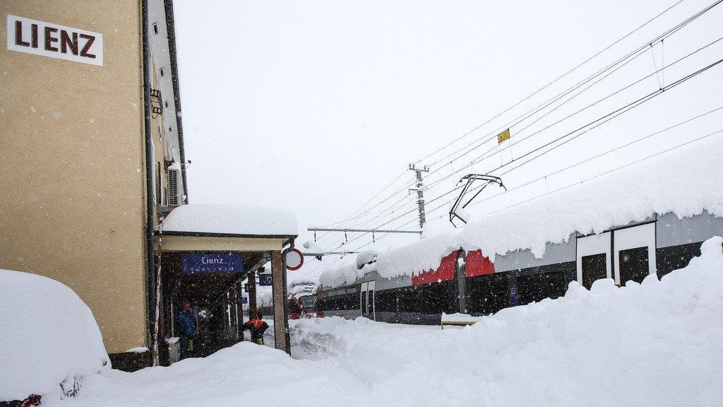 Extreme Schneemassen in Osttirol