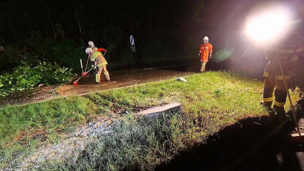 Unwetter im Flachgau