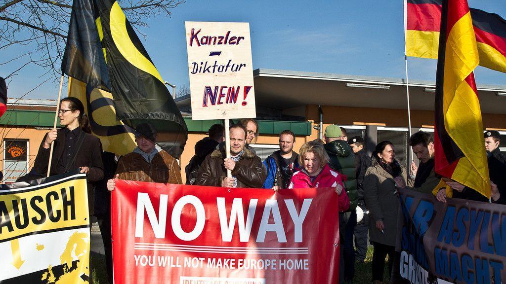 Demo von "Wir sind Grenze"