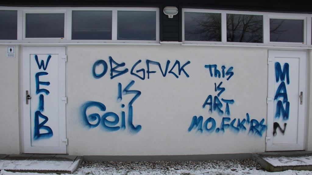 Vandalismus in Bürmoos