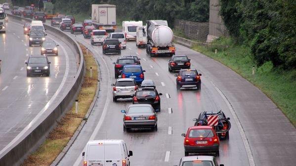 Staubilder auf der A10