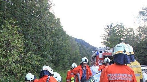 Bilder vom Pkw-Überschlag