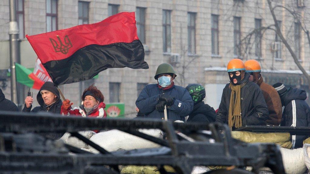 Machtkampf in der Ukraine: Proteste in Kiew