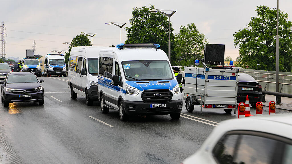 Grenzkontrollen an Grenze in Freilassing