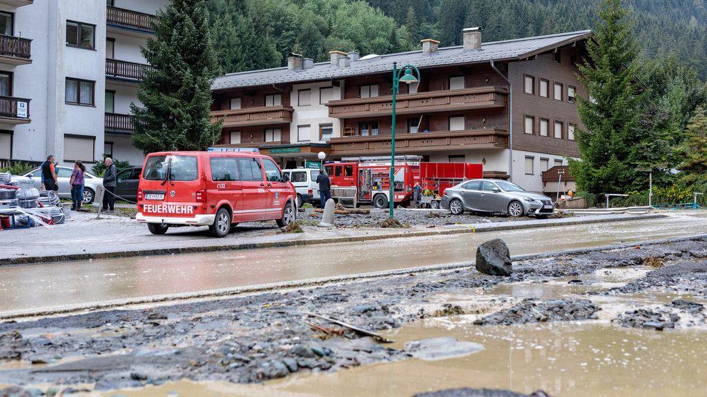Schwere Unwetter: Aufräumarbeiten im Glemmtal I