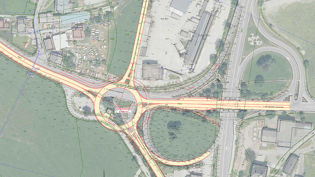 Kreisverkehr Maishofen