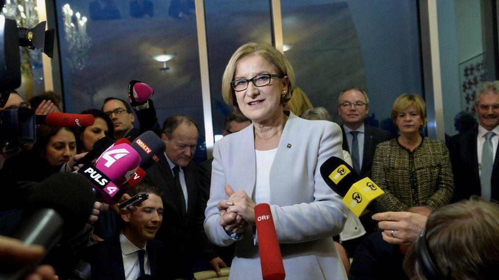 So jubelt Johanna Mikl-Leitner