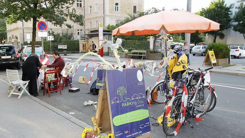 Bilder vom Parking Day