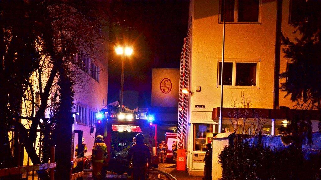 Brand bei Salzburg Schokolade in Grödig, I