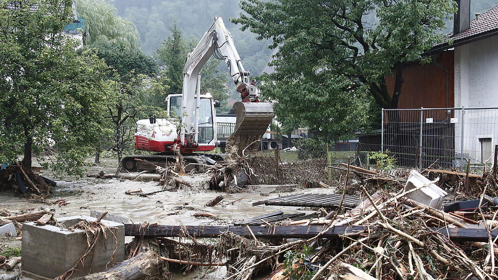 Unwetter in Kärnten