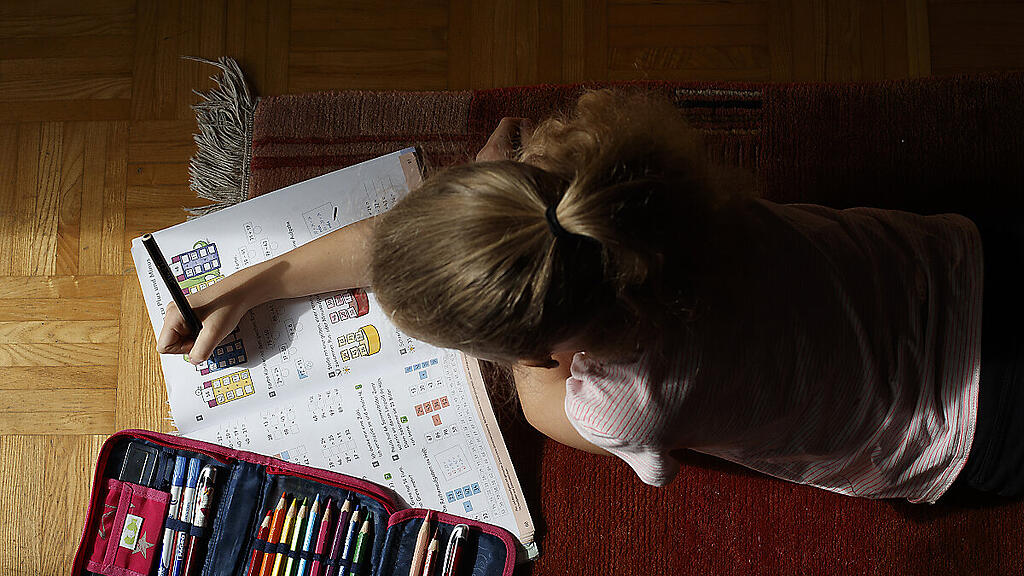 Kinder mussten dann weiter von zu Hause aus lernen