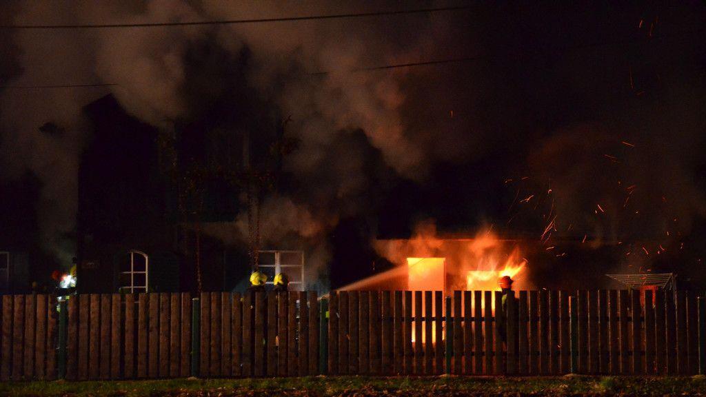 Toter bei Brand gefunden