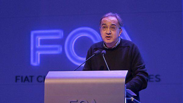 FCA-Chef Sergio Marchionne nicht ganz zufrieden