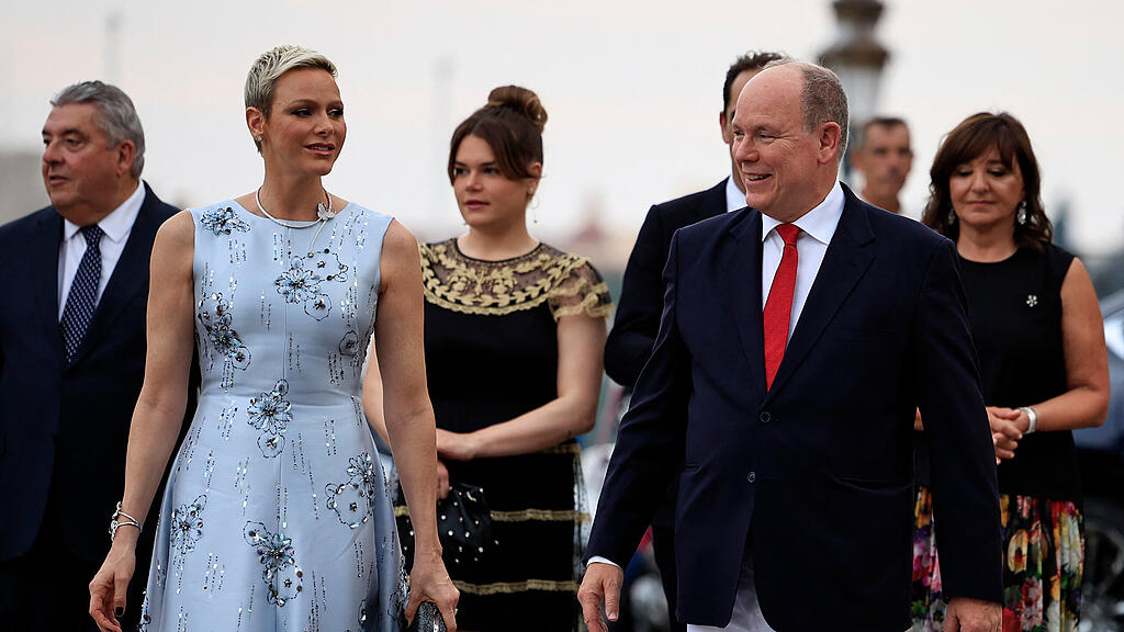 Albert und Charlene von Monaco