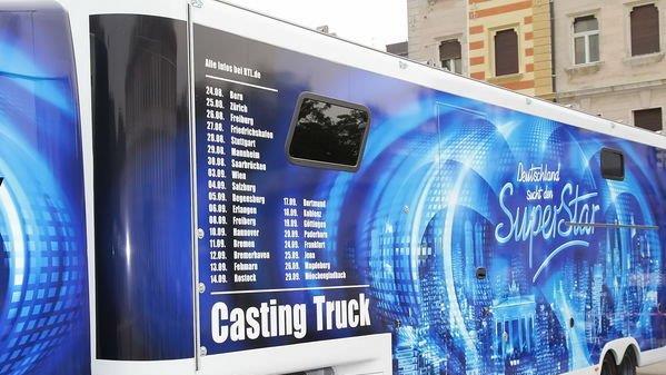 Bilder vom Casting