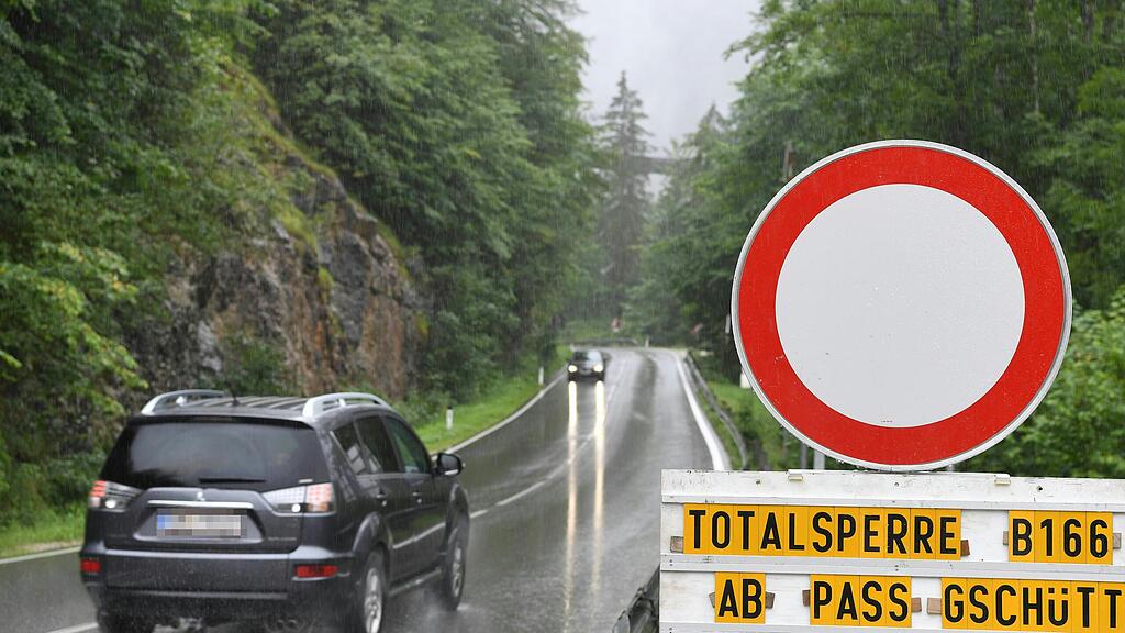 Hochwasser in Ru\u00dfbach