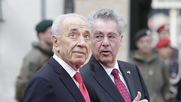Peres war erst Ende März in Wien