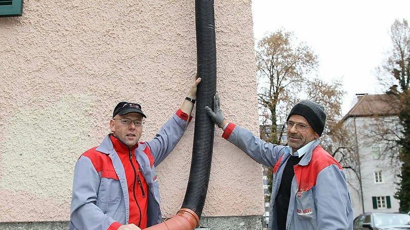 Dachrinnen gestohlen