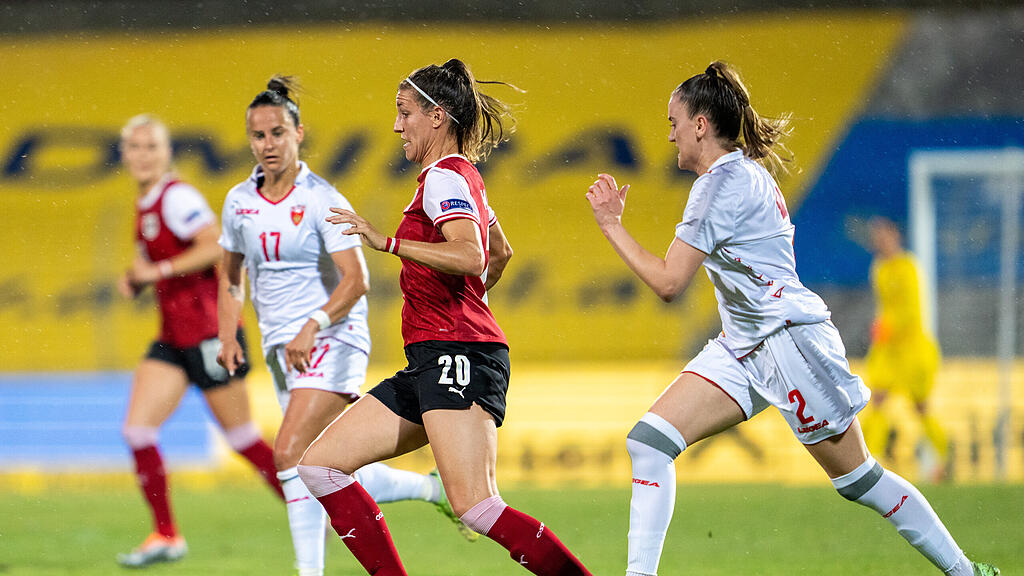 ÖFB-Damen gewinnen gegen Montenegro