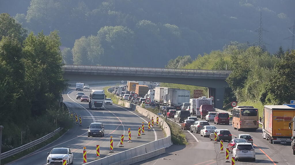 Stau, A10, Tauernautobahn