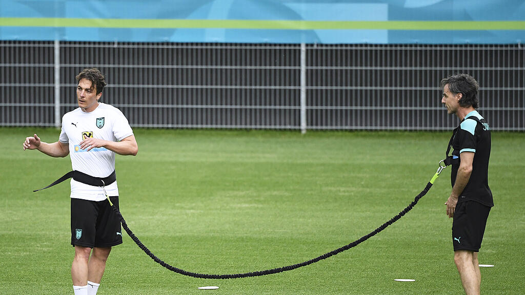 ÖFB-Training in Seefeld