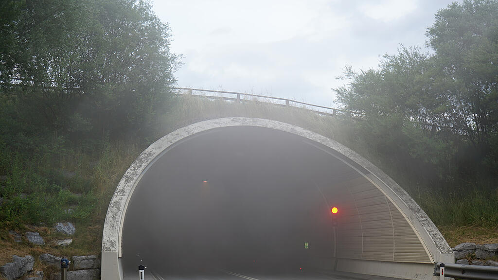 Feuerwehr-Übung Umfahrungstunnel Henndorf