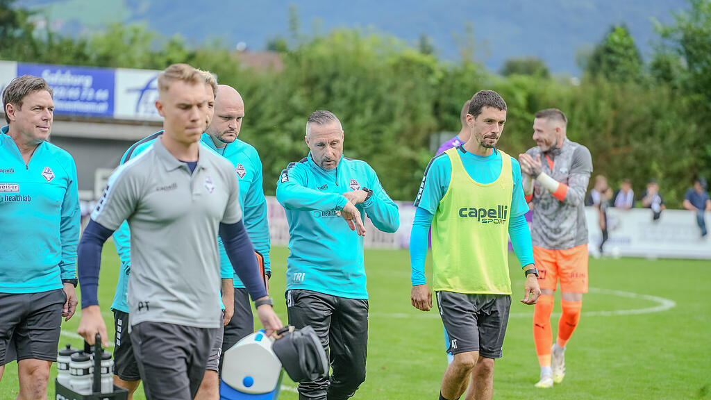 2. Liga: Austria Salzburg gegen Amstetten