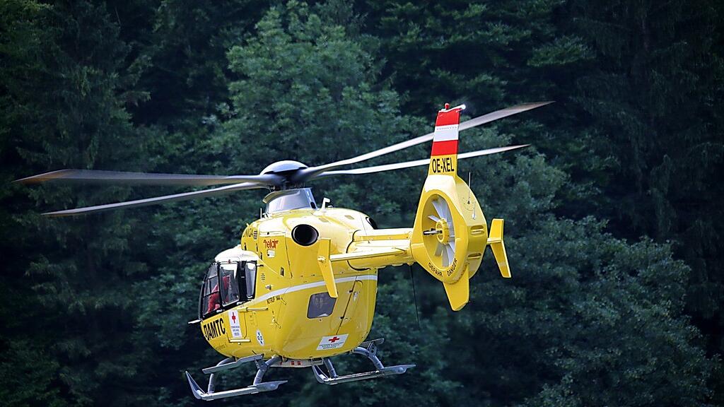 Der Verletzte wurde per Hubschrauber vom Berg geborgen.