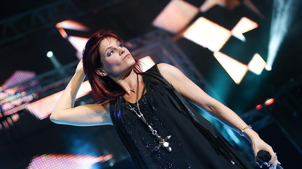 Andrea Berg im Mai 2013 in der Salzburgarena.