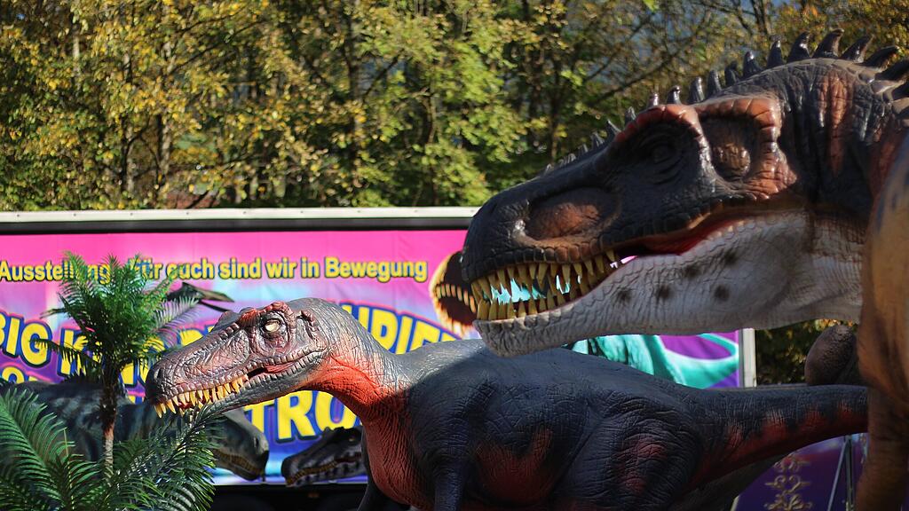 "Big King Dinosaurier of Animatronic" in Bischofshofen