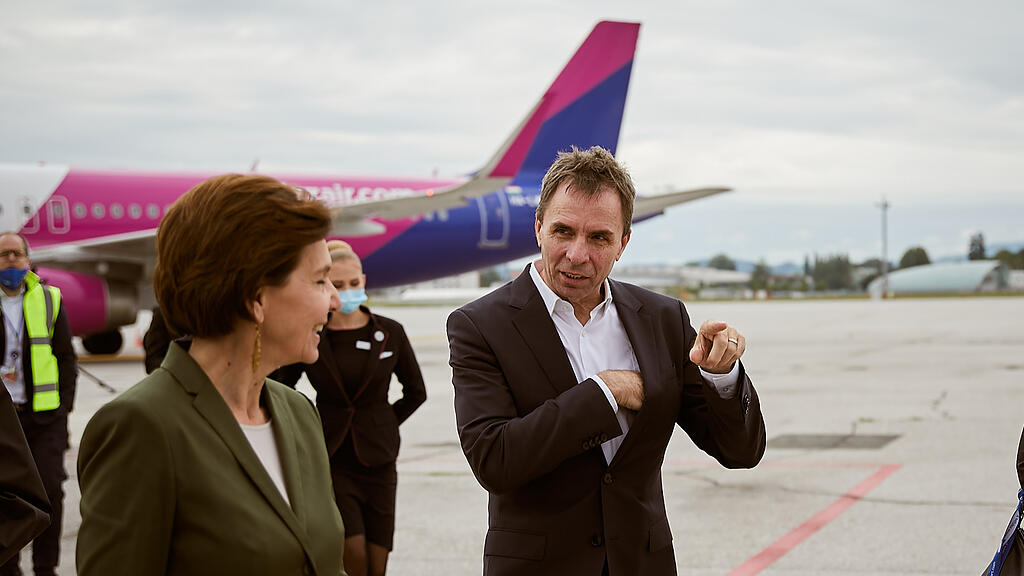 Wizz Air fliegt ab Salzburg