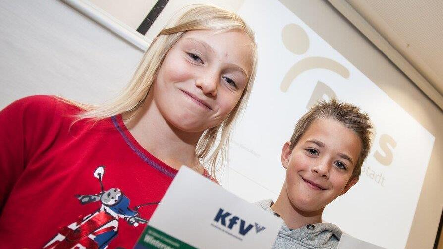 Biler der Aktion "PistenSicher!"